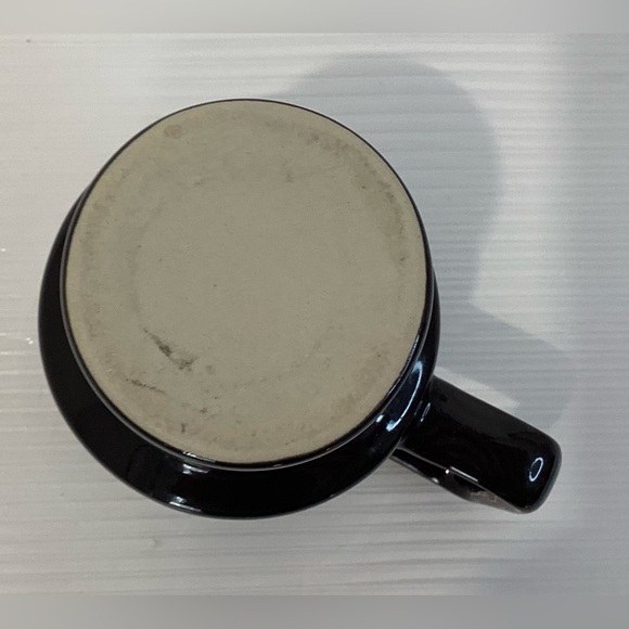 Eddie Bauer Ceramic Coffee Mug Black w Gold Logo - Picture 5 of 6